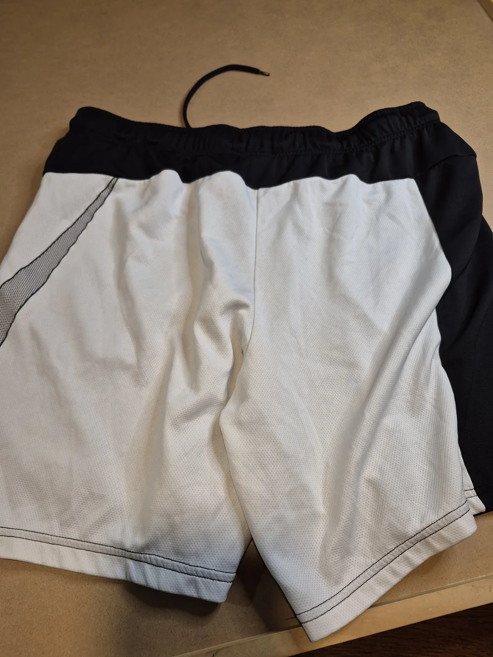 Nike Black Athletic Shorts with White Accent 4568/7